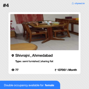 room for rent in Ahmedabad on citynect